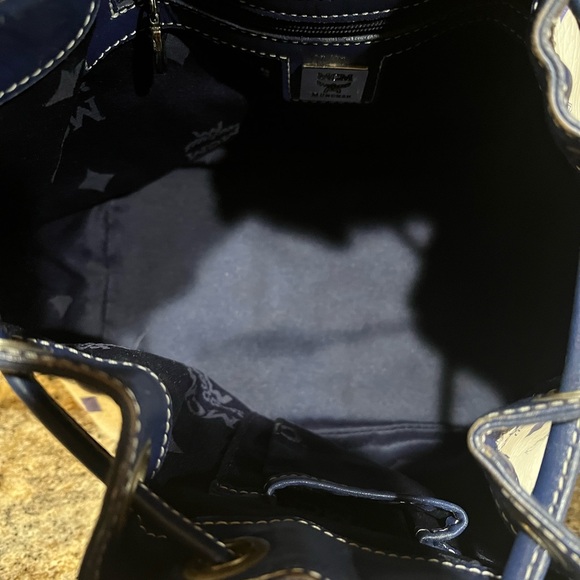 MCM EUC bucket crossbody - Picture 8 of 12